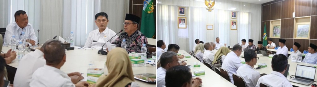 Wakil Bupati Tasikmalaya H. Asep Sopari Al-Ayubi Hadiri Rakor Tim Satuan Tugas Anak Tidak Sekolah (ATS)